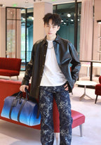 2026 New Arrival: GS All-Over Print Denim Trousers (MM097-B65)