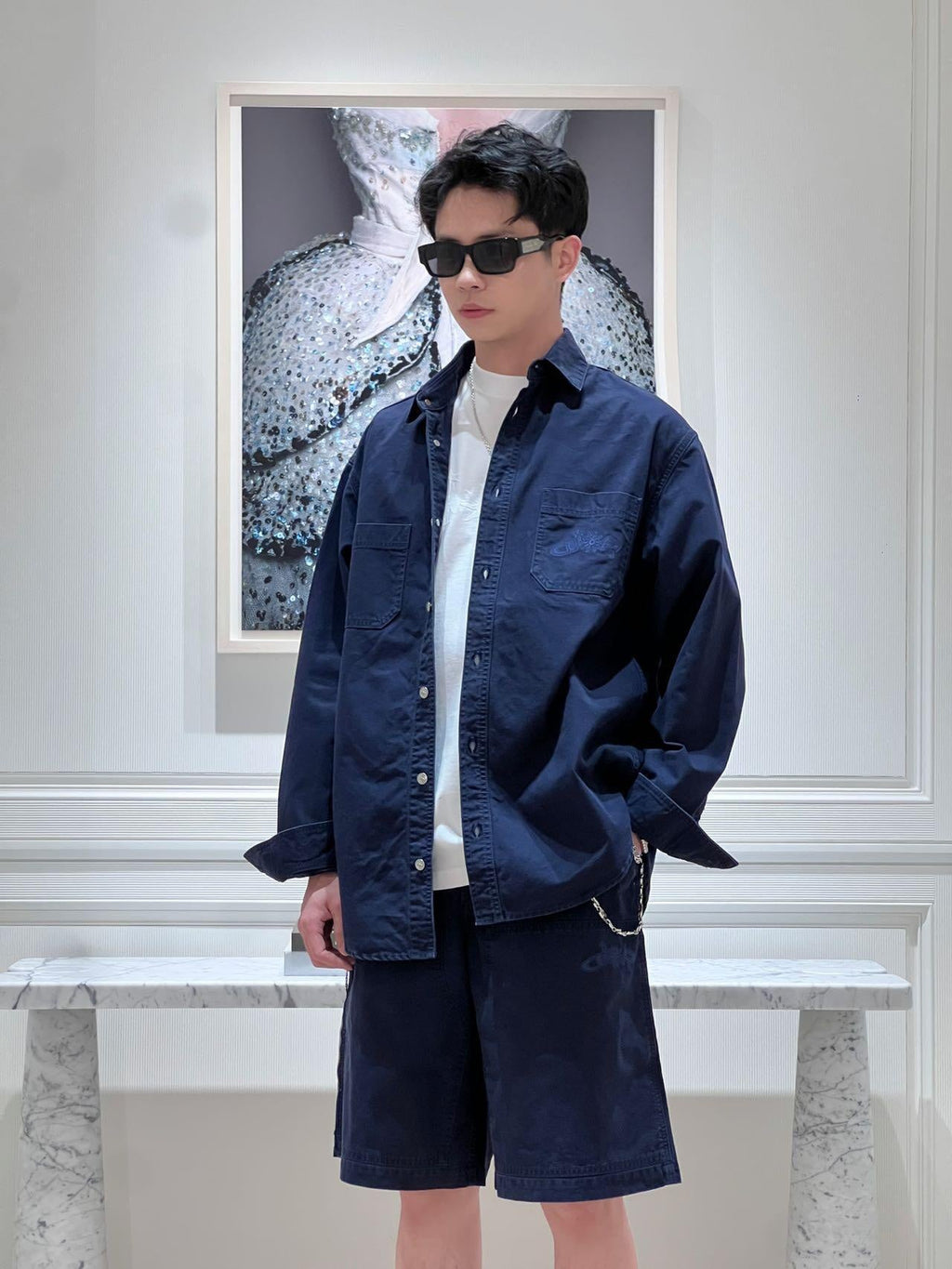 2026 New GS Embroidered Shirt (BB703-B20)
