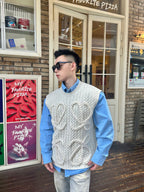 2026 New GS Cable-Knit Cardigan (25238-B50)