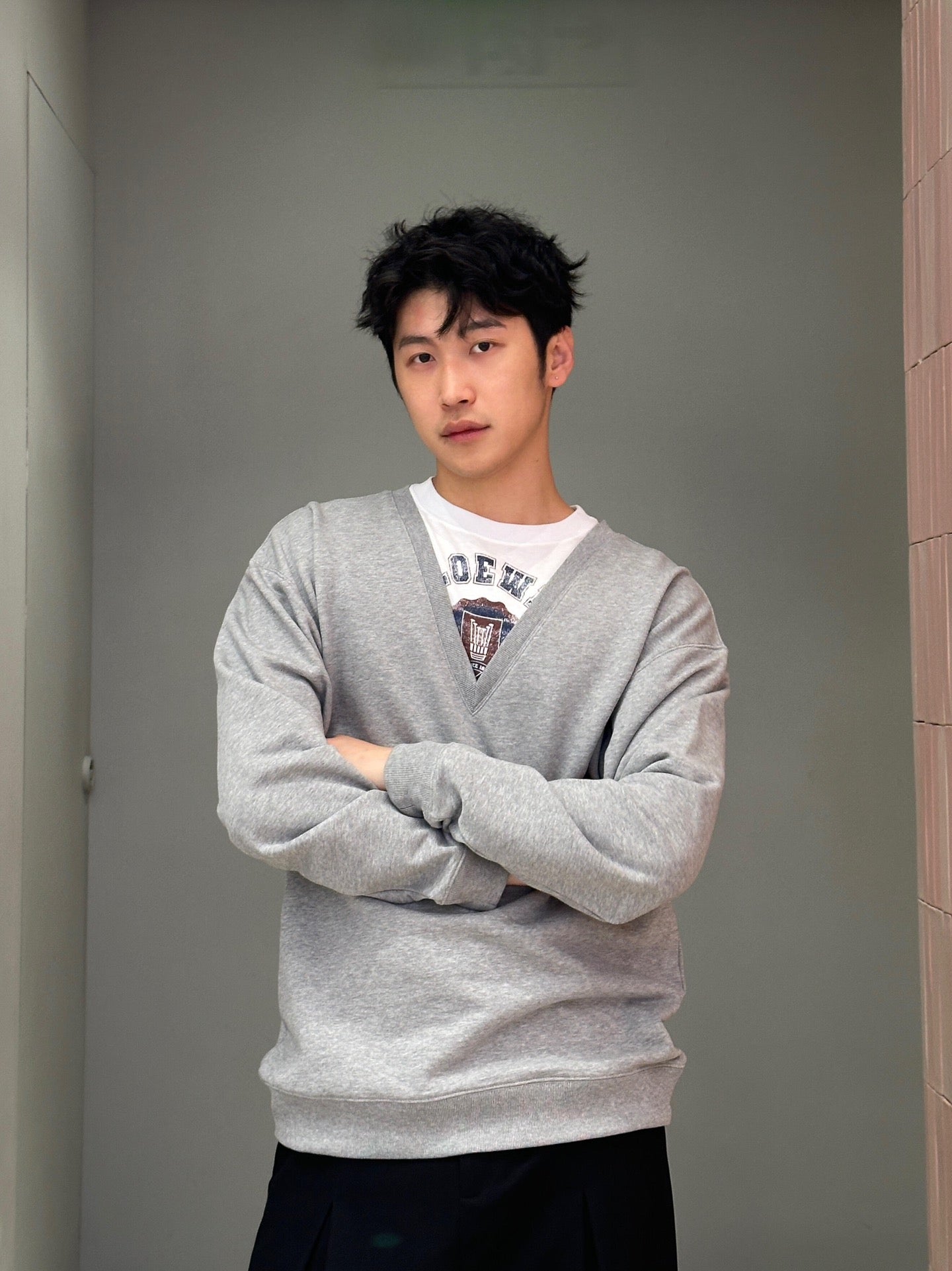 2026 New GS Two-Piece Printed Sweatshirt (BB701-B00)