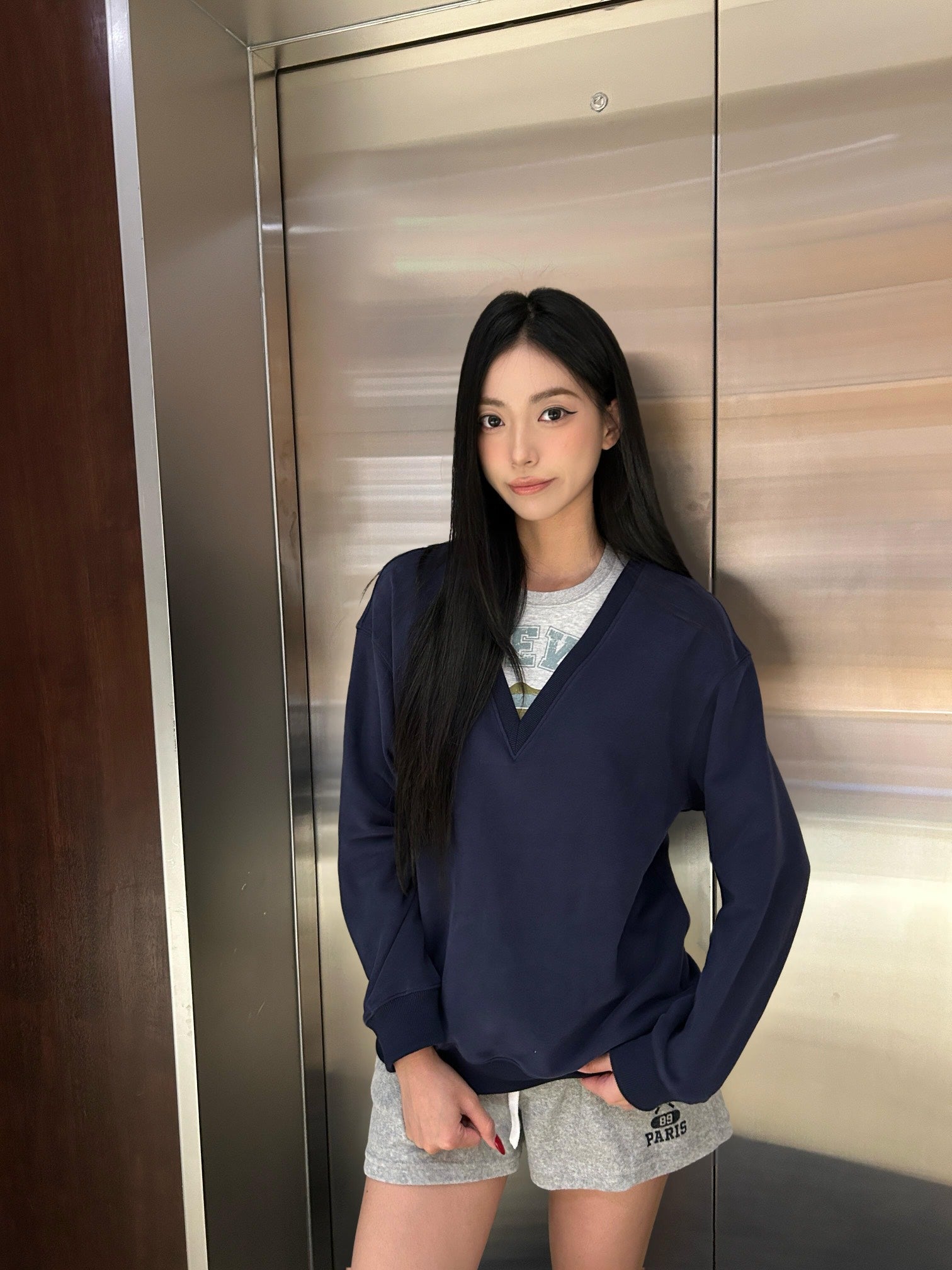 2026 New GS Two-Piece Printed Sweatshirt (BB701-B00)