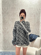 2026 New Arrival GS Jacquard Zip-Up Jumper (25305-C20)
