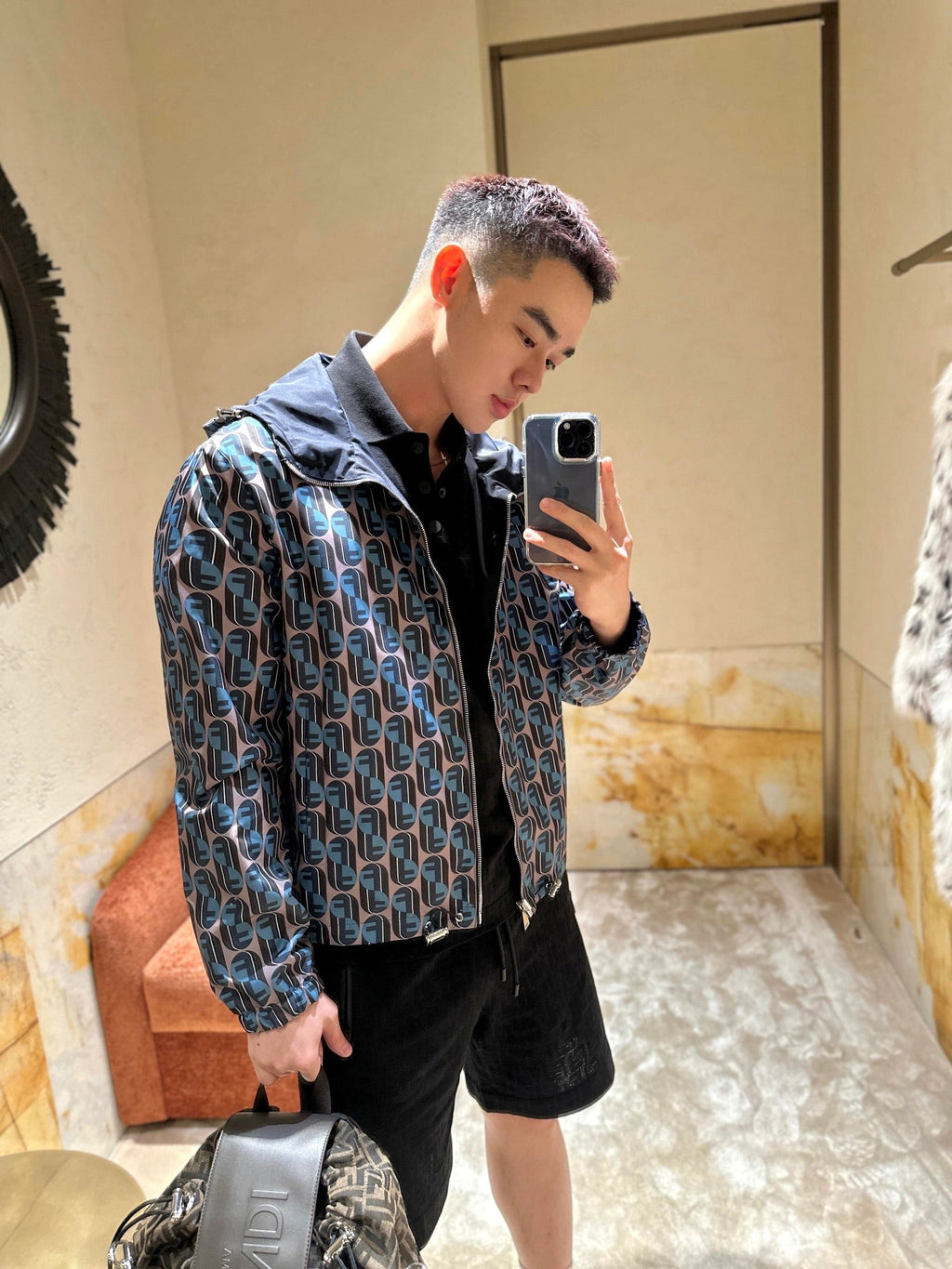 2026 New GS Reversible Hooded Jacket (25347-C05)