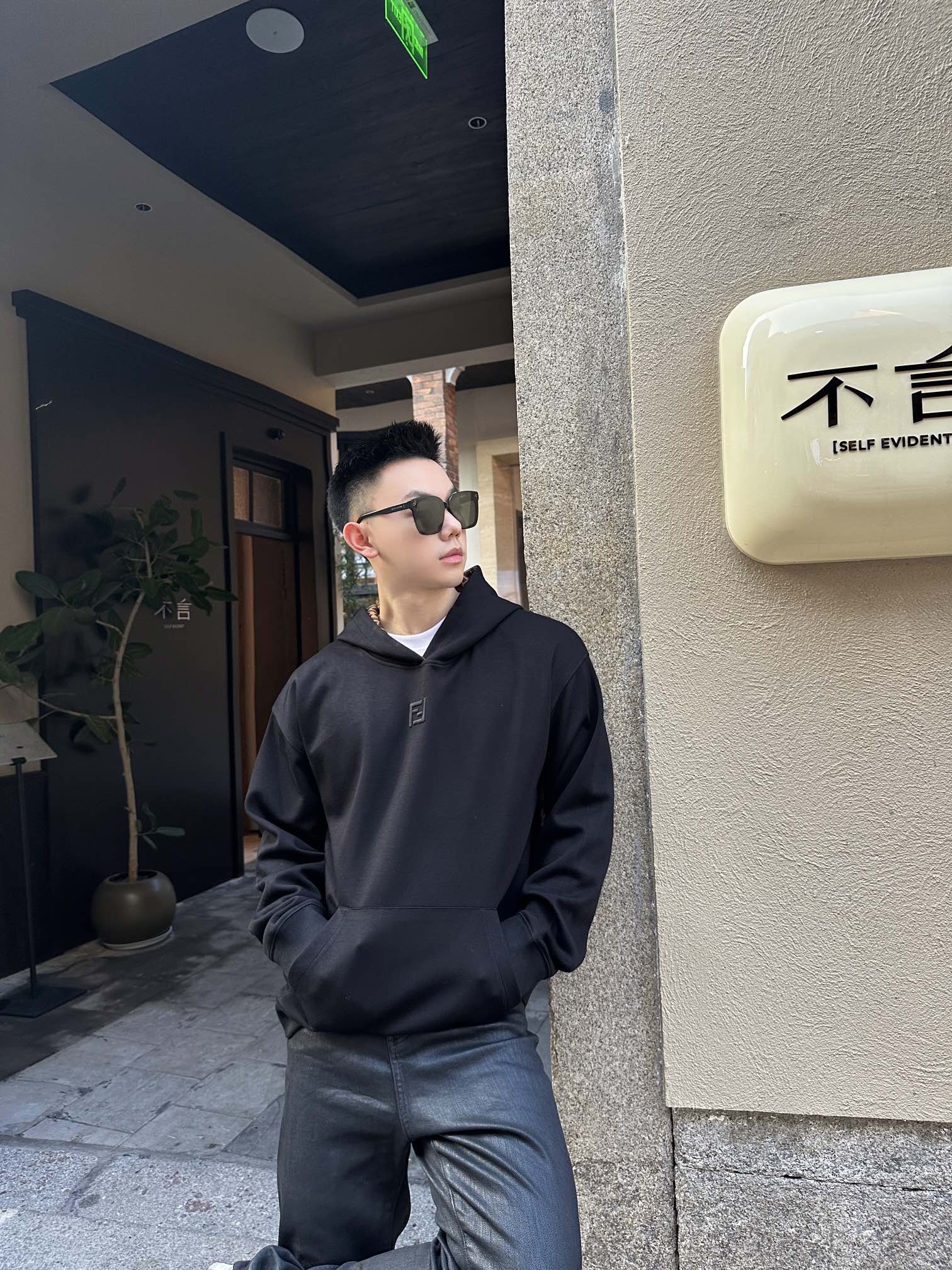 2026 New GS Embroidered Hooded Sweatshirt (25328-B15)