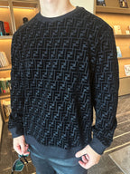 2026 New Model GS Fully Embroidered Felted Sweatshirt (60021-A80)