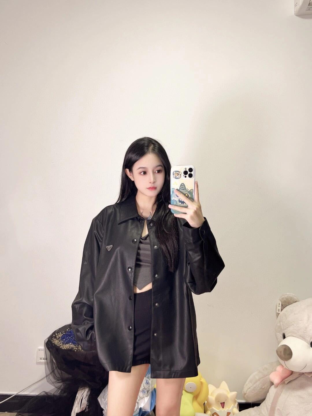 2026 New GS Single-Breasted Leather Jacket (25294-C00)