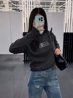 2026 New GS Digital Lace-Effect Jumper (25287-B25)