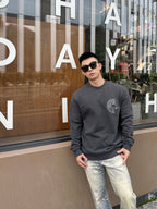 2026 New GS Saddle Stud Embellished Hoodie (25348-A85)