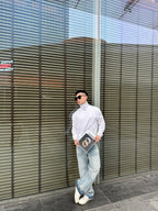 2026 New GS Jacquard Turtleneck Jumper (25283-B20)