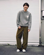 2026 New GS Jacquard Crew Neck Knit (25374-B30)