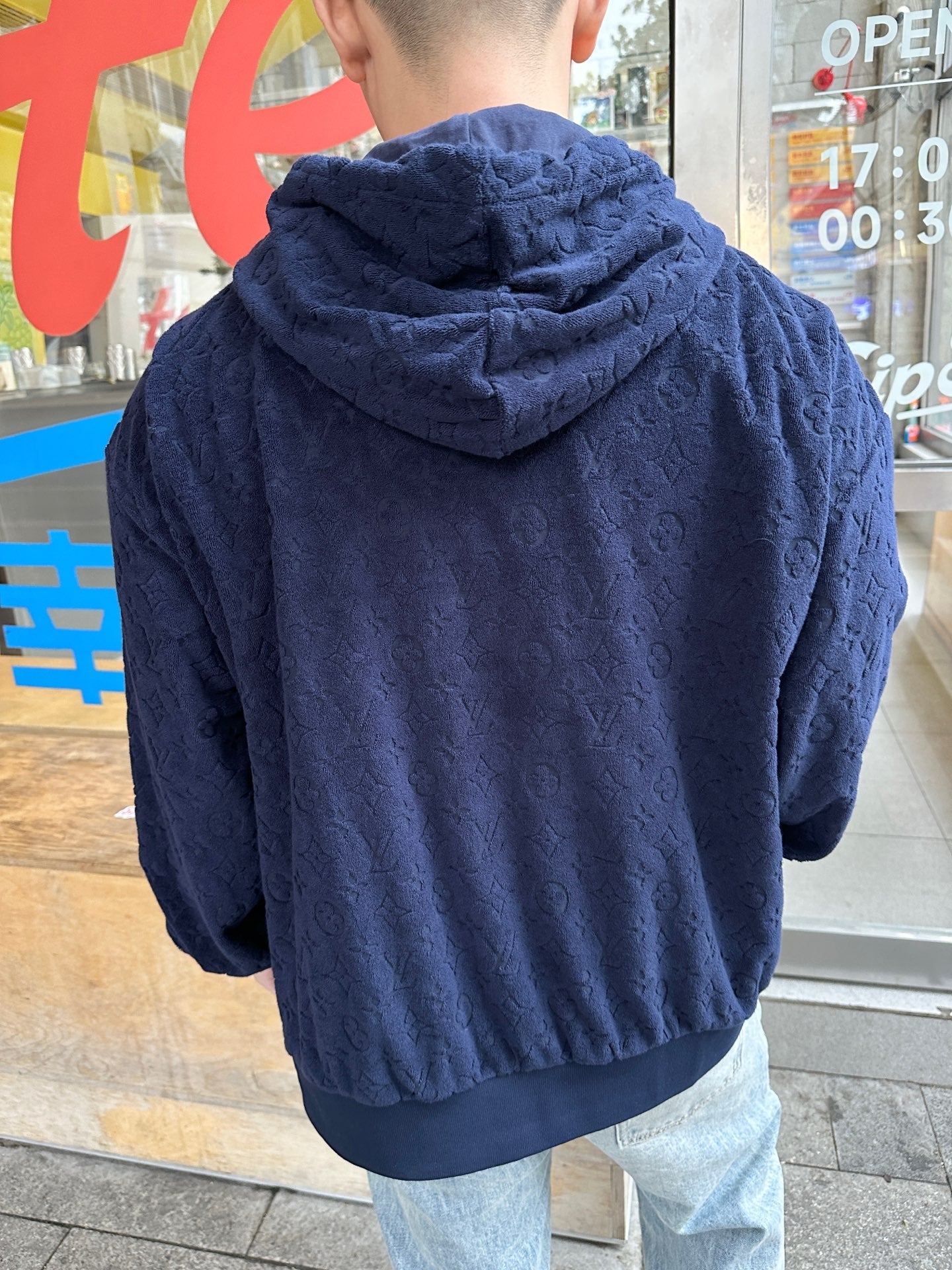 2026 New Model GS Fully Printed Terry Cloth Zip-Up Jacket (25361-B50)