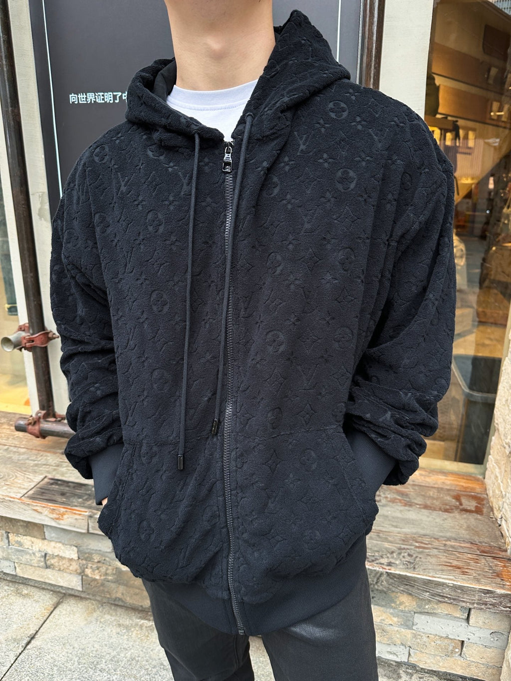 2026 New Model GS Fully Printed Terry Cloth Zip-Up Jacket (25361-B50)