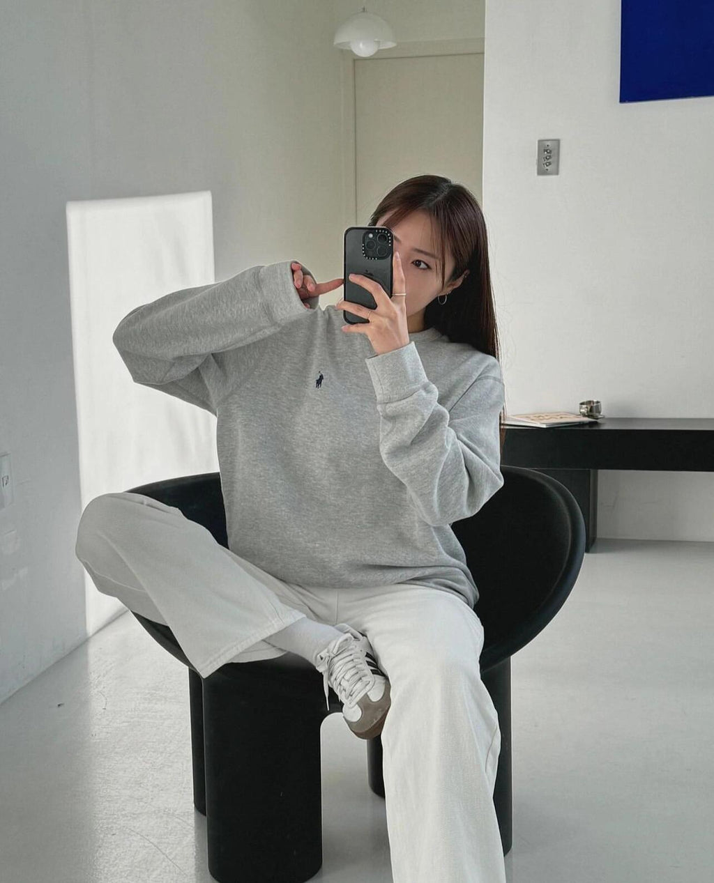 2026 New GS Logo Embroidered Hoodie (25296-A65)