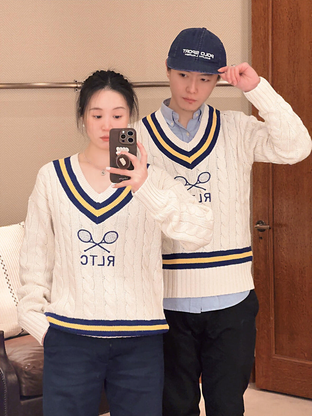 2026 New GS Twisted Knit Sweater (25280-B45)