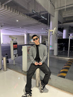 2026 New Style GS Zippered Sweater Coat (25372-B30)
