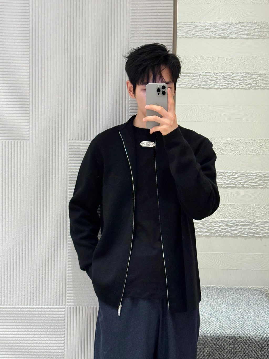 2026 New Style GS Zippered Sweater Coat (25372-B30)