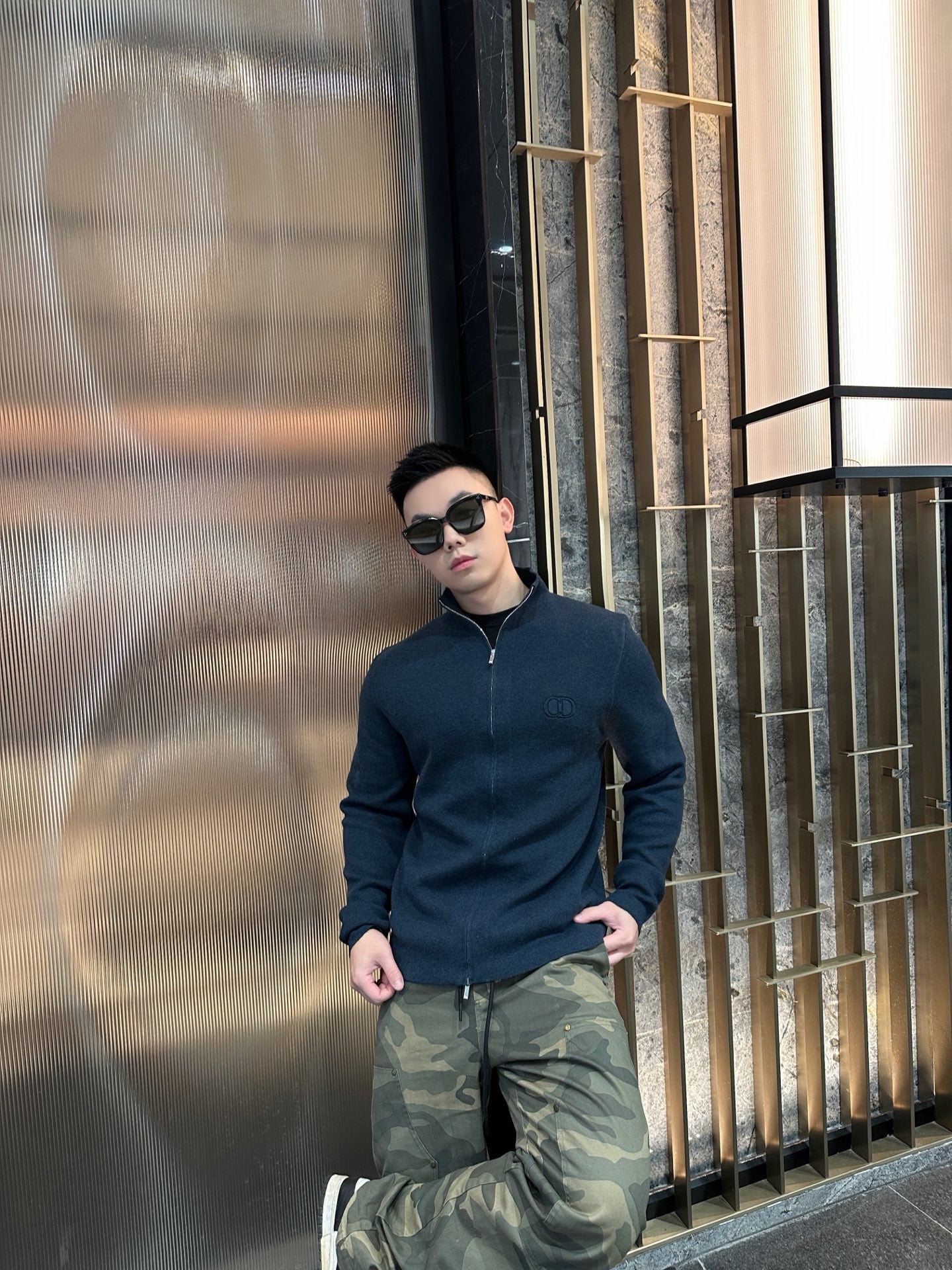 2026 New Style GS Zippered Sweater Coat (25372-B30)