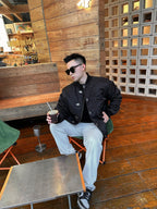 2026 New GS Snap-Fastening Pilot-Style Cotton Jacket (25363-C30)