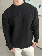 2026 New GS-printed Jacquard sweater (25360-B40)