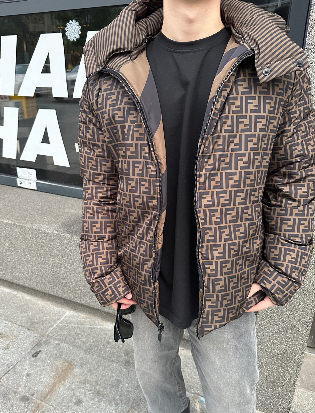 2026 New GS Reversible Hooded Down Jacket (25352-E60)