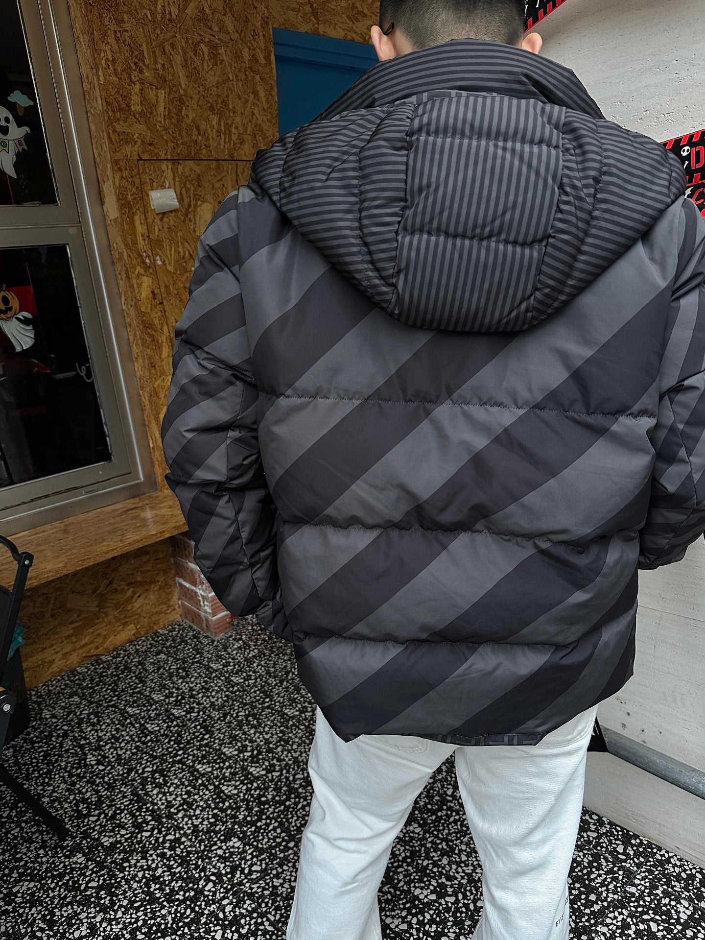 2026 New GS Reversible Hooded Down Jacket (25352-E60)