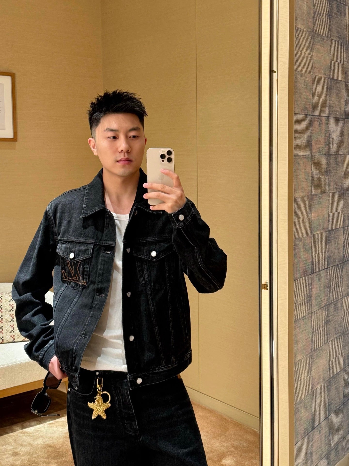 2026 New GS Embroidered Logo Denim Jacket (BB740-B75)