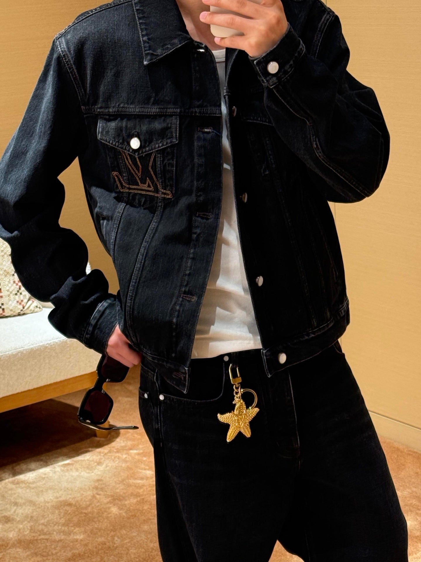 2026 New GS Embroidered Logo Denim Jacket (BB740-B75)