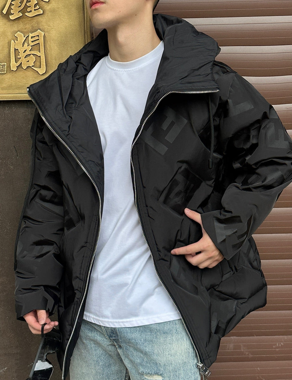 2026 New GS Nylon Down Jacket (25373-F00)