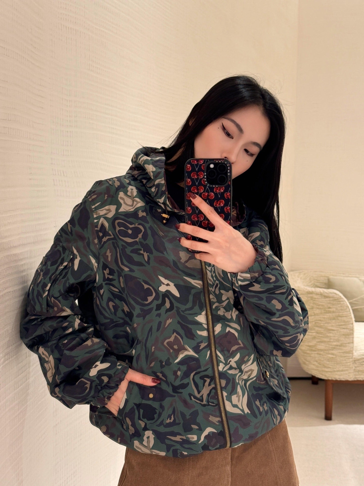 2026 New GS Logo Reversible Jacket (BB723-C20)