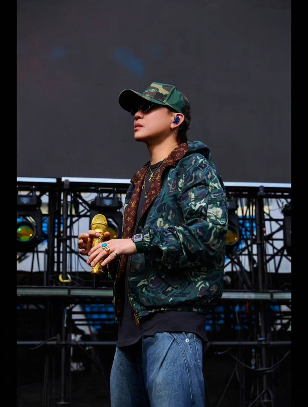 2026 New GS Logo Reversible Jacket (BB723-C20)