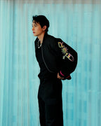 2026 New Release GS No. 47 Neon Pink Trim Baseball Jacket (BB702-C30)