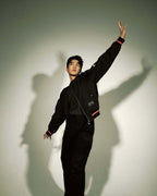 2026 New Release GS No. 47 Neon Pink Trim Baseball Jacket (BB702-C30)