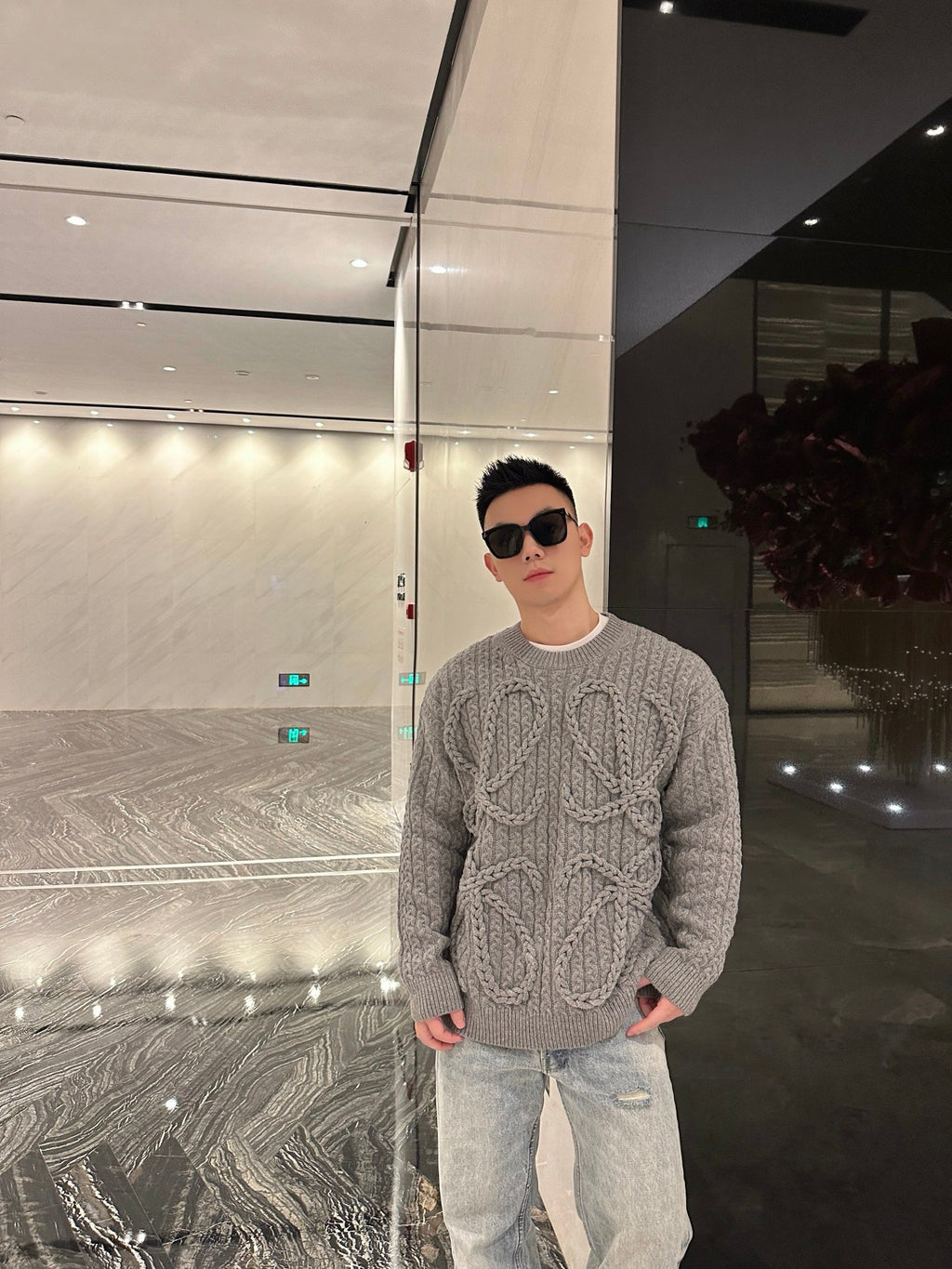 2026 New Style GS Twisted Knit Sweater (25387-B70)