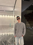 2026 New Style GS Twisted Knit Sweater (25387-B70)
