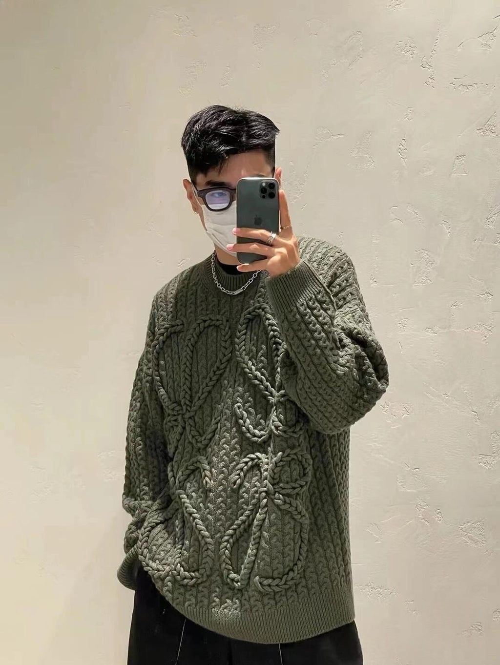 2026 New Style GS Twisted Knit Sweater (25387-B70)