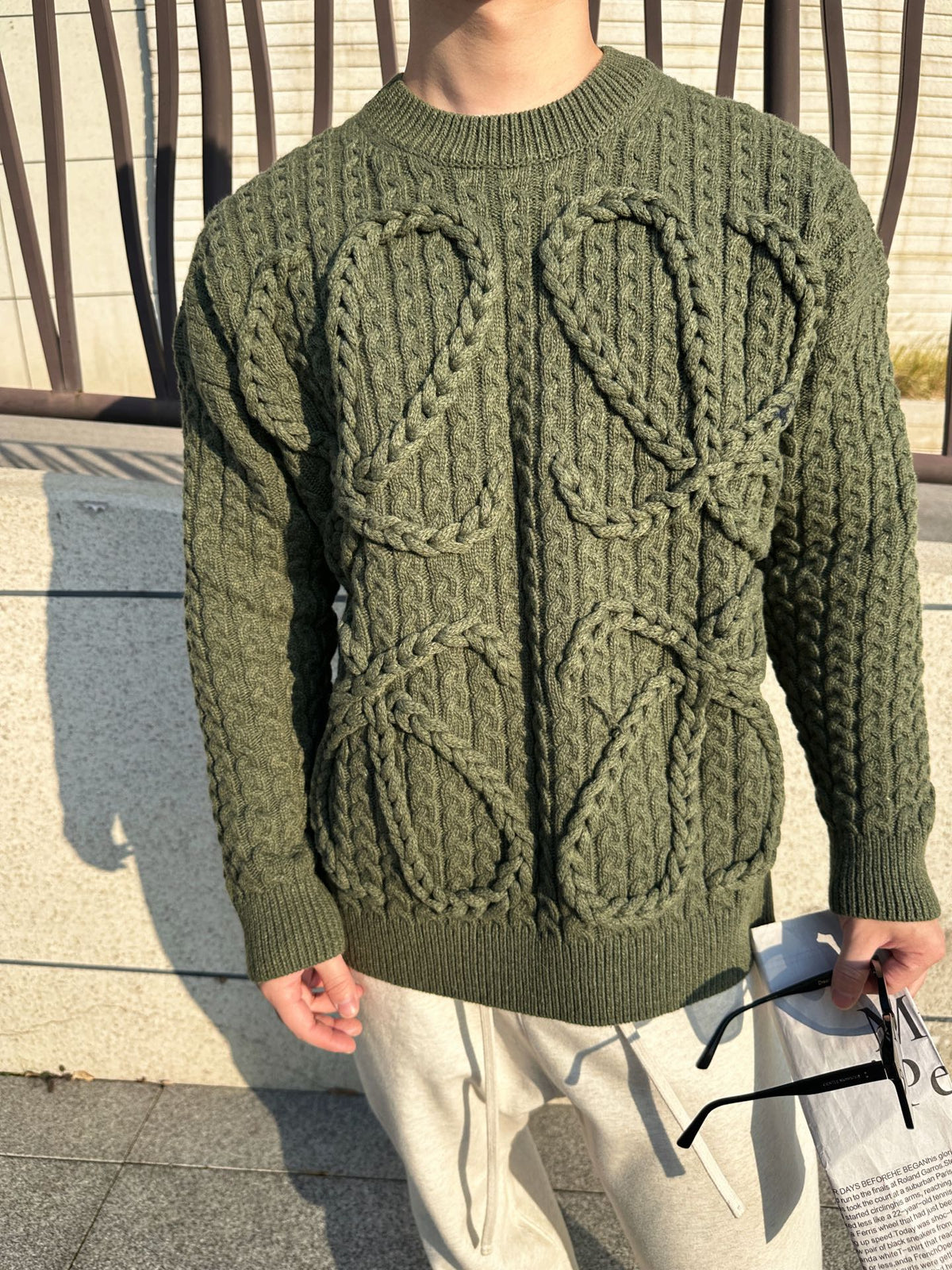 2026 New Style GS Twisted Knit Sweater (25387-B70)