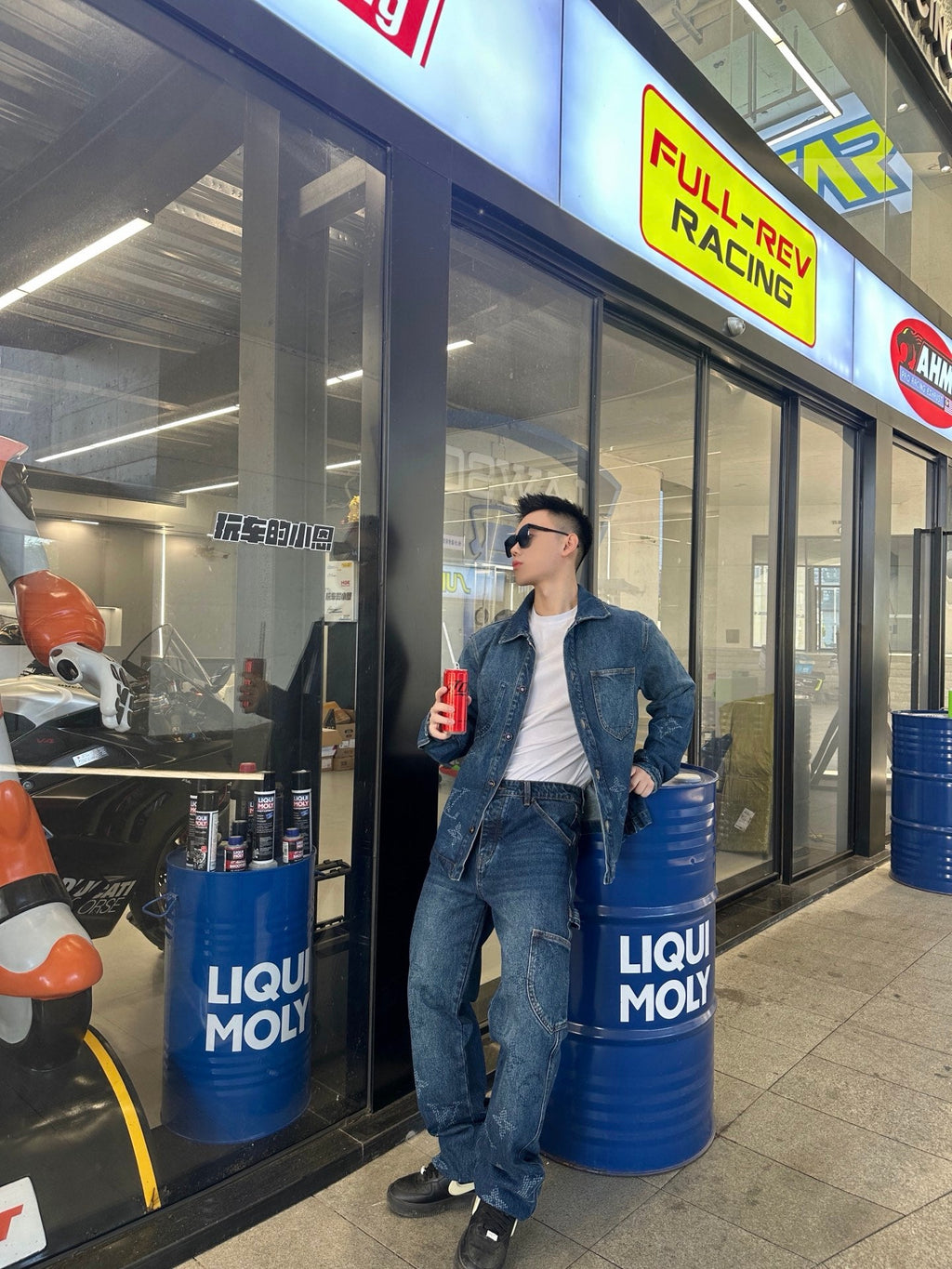 2026 New GS Gradient Logo Jeans (BB730-B95)