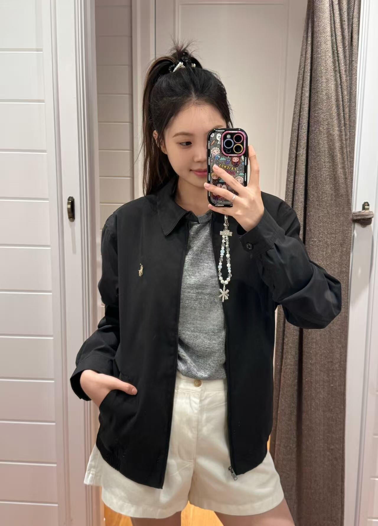2026 New GS Embroidered Zip Jacket (CC905-B65)
