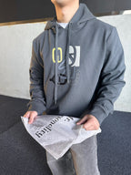 2026 New GS Patch Leather Hooded Sweatshirt (25350-B40)
