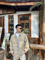 2026 New GS Embroidered Denim Jacket (BB746-B85)