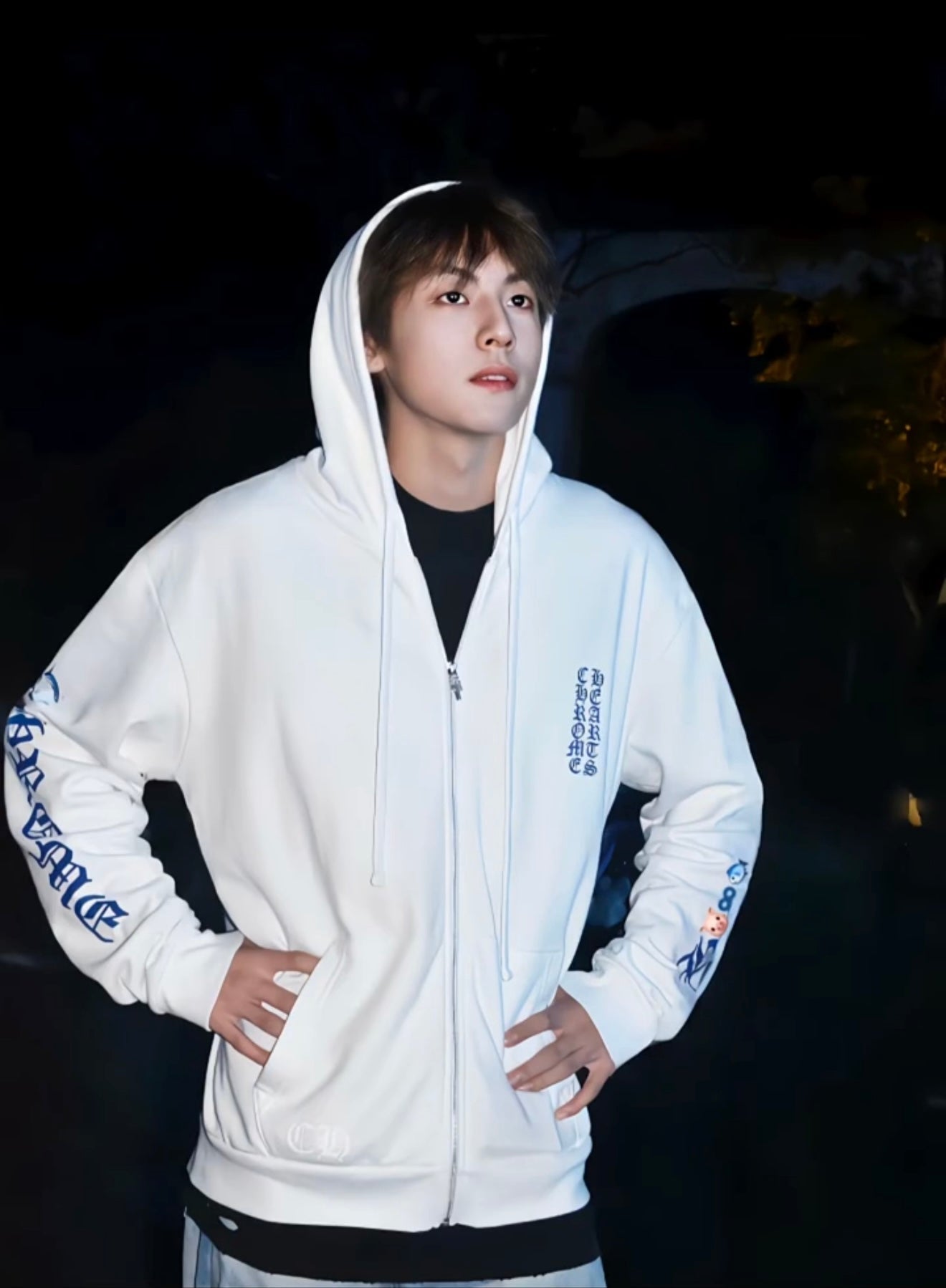 2026 New GS Letter Print Zip-Up Jacket (CC910-B50)