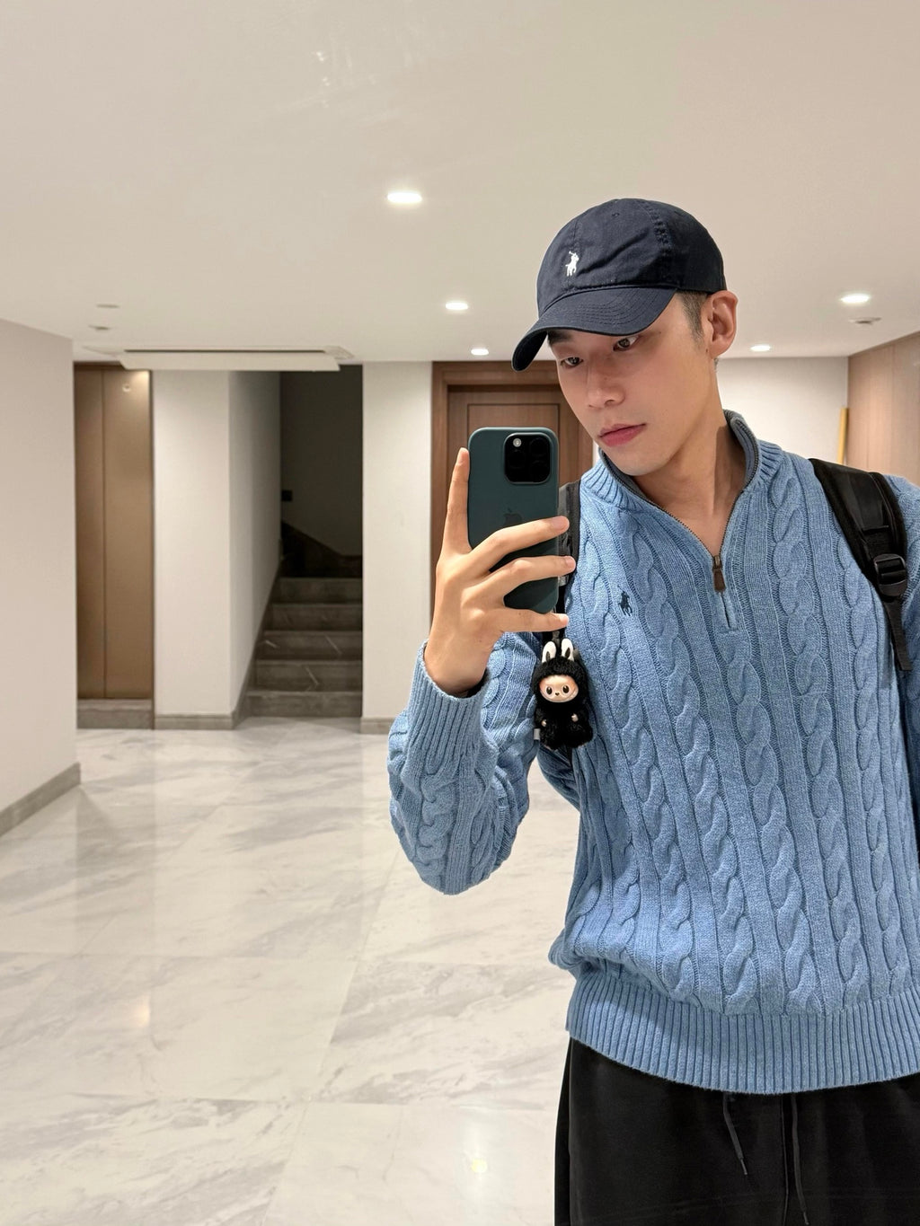 2026 New GS Decorative Knot Zip Knit Sweater (CC919-B30)