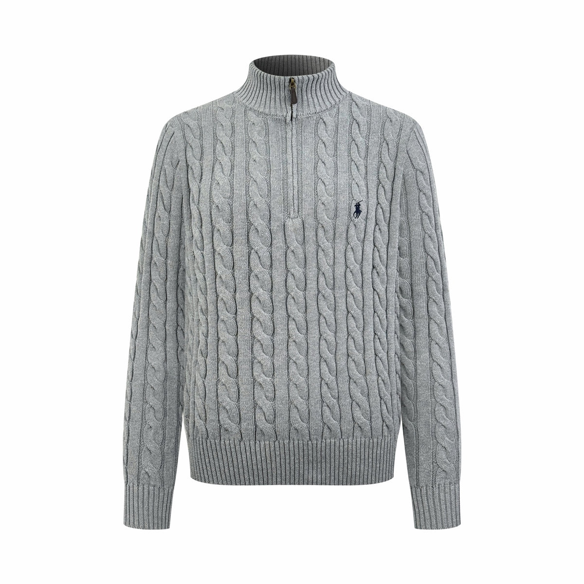 2026 New GS Decorative Knot Zip Knit Sweater (CC919-B30)