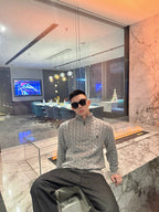 2026 New GS Decorative Knot Zip Knit Sweater (CC919-B30)