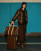 2026 New GS Logo Checked Casual Trousers (BB745-B50)