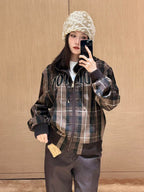 2026 New GS Logo Jacquard Hooded Jacket (25386-C10)
