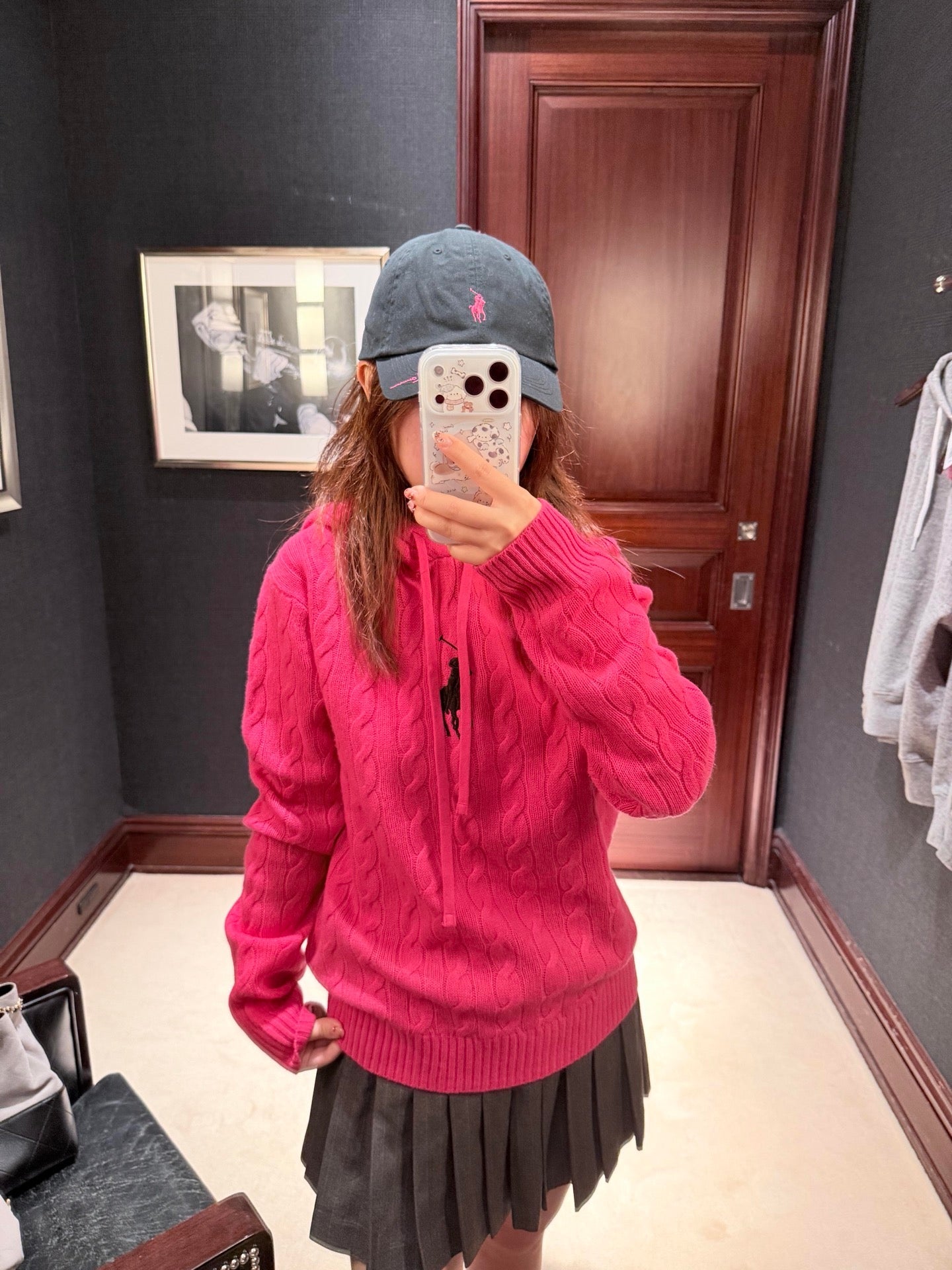 2026 New GS Embroidered Cowl-Neck Cable-Knit Jumper (CC921-B60)