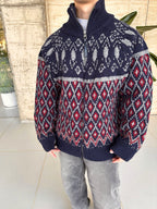 2026 New GS Geometric Sweater Jacket with All-Over Embellishment (25394-C10)