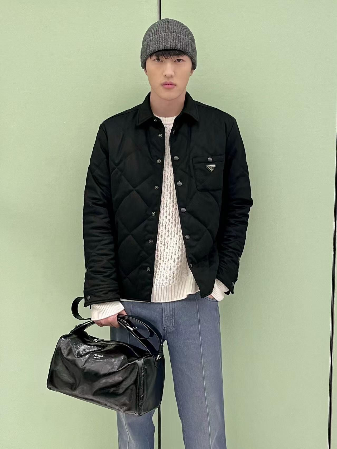 2026 New GS Lapel Cotton Coat (CC922-C00)