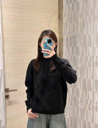 2026 New Arrival: GS Letter Cut-out Crochet Jumper (25400-B45)
